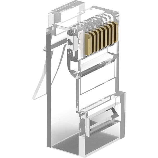 Коннектор Vention RJ45 (8p8c), cat. 5, под витую пару (10шт.) Vention VBSJT-5U Коннектор Vention RJ45 (8p8c), cat. 5, под витую пару (10шт.) Vention VBSJT-5U