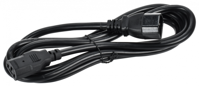 Кабель электропитания PDU 3х1,5 2М с разъёмами С13-C14 ITK PC-C13C14-2M Кабель электропитания PDU 3х1,5 2М с разъёмами С13-C14 ITK PC-C13C14-2M