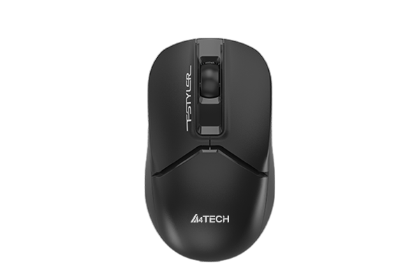 Мышь A4Tech Fstyler FG12 черный оптич. 1200dpi беспров. USB 3but (FG12 BLACK) A4Tech FG12 BLACK