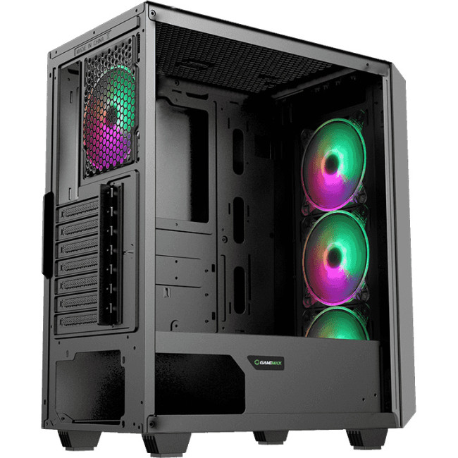 Компьютерный корпус, без блока питания ATX GameMax Revolt Компьютерный корпус, без блока питания ATX GameMax Revolt