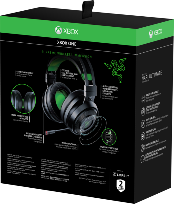 Гарнитура Razer Nari Ultimate for Xbox One Razer Nari Ultimate for Xbox One Гарнитура Razer Nari Ultimate for Xbox One Razer Nari Ultimate for Xbox One