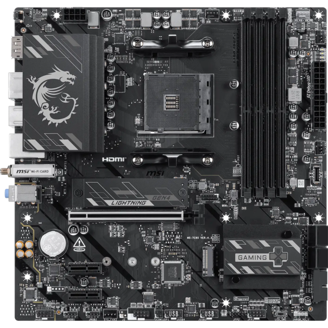Материнская плата MSI B550M GAMING PLUS WIFI6E Материнская плата MSI B550M GAMING PLUS WIFI6E