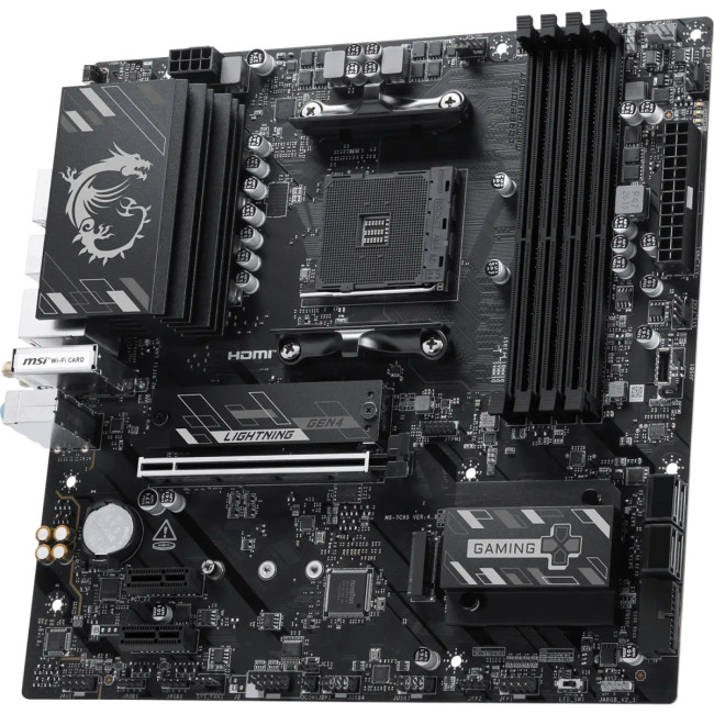 Материнская плата MSI B550M GAMING PLUS WIFI6E Материнская плата MSI B550M GAMING PLUS WIFI6E