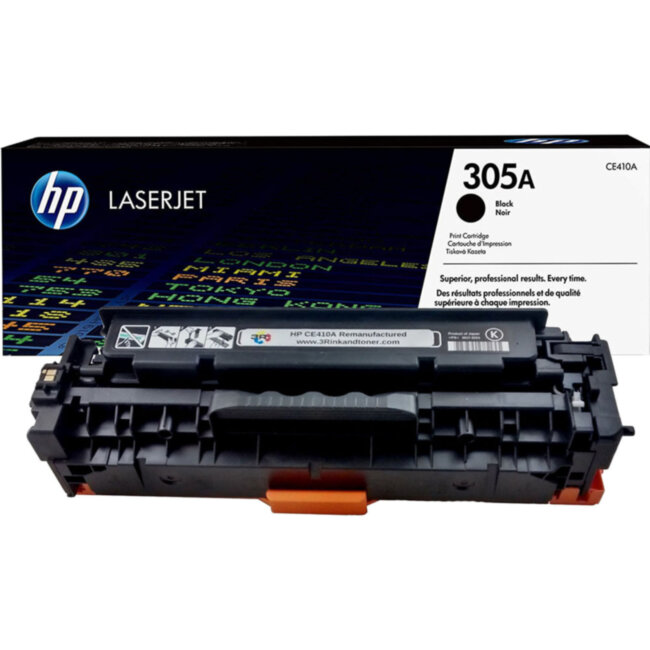 Тонер-картридж HP 305A Black Original LaserJet Toner Cartridge (CE410A)