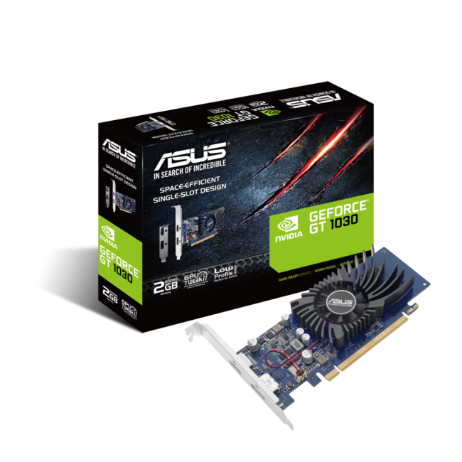 Видеокарта ASUS GT1030-2G-BRK Видеокарта ASUS GT1030-2G-BRK