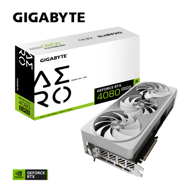 Видеокарта GIGABYTE GV-N408SAERO OC-16GD Видеокарта GIGABYTE GV-N408SAERO OC-16GD