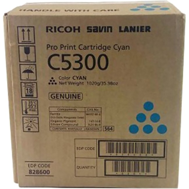 Тонер голубой тип С5300s/C5310s Ricoh 828604 Тонер голубой тип С5300s/C5310s Ricoh 828604