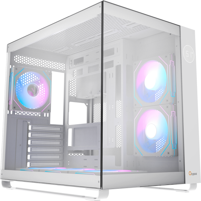 Корпус ПК без блока питания Ocypus Iota-C70-WHD600XX-GL Корпус ПК без блока питания Ocypus Iota-C70-WHD600XX-GL