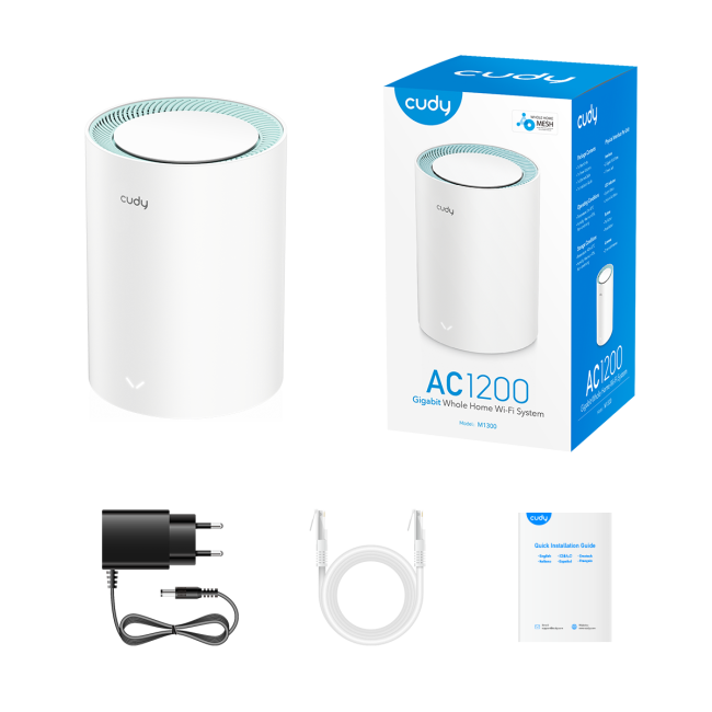 Wi-Fi Mesh-система Cudy M1300(1-Pack)