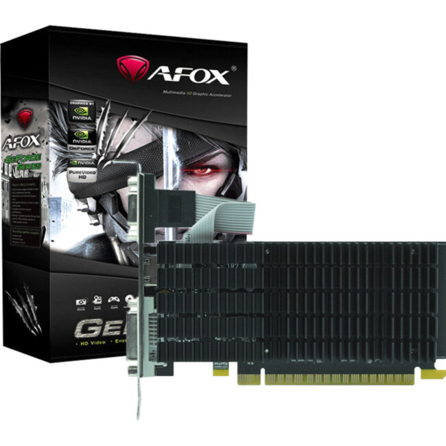 Видеокарта AFOX Geforce GT 710 (AF710-2048D3L5) Видеокарта AFOX Geforce GT 710 (AF710-2048D3L5)