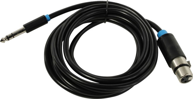 Кабель Vention аудио Jack 6.5 M/XLR F - 3м Vention BBEBI