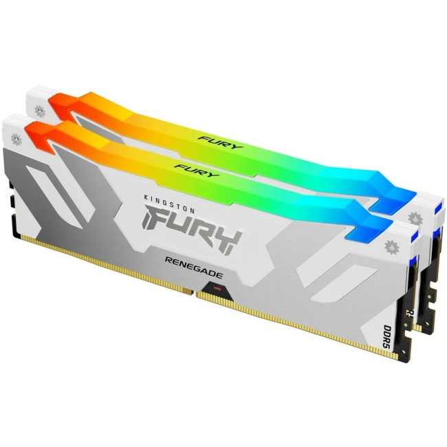 Память оперативная Kingston FURY Renegade RGB White XMP KF568C36RWAK2-32 Память оперативная Kingston FURY Renegade RGB White XMP KF568C36RWAK2-32
