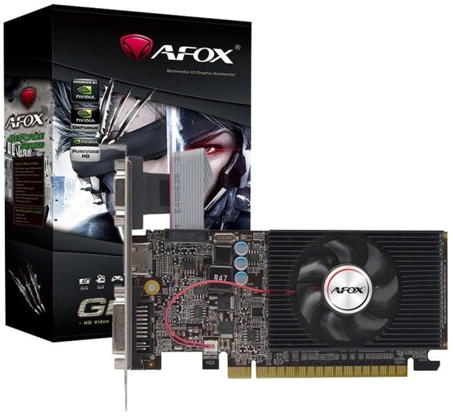 Видеокарта AFOX CORPORATION AF610-1024D3L7-V6 Видеокарта AFOX CORPORATION AF610-1024D3L7-V6