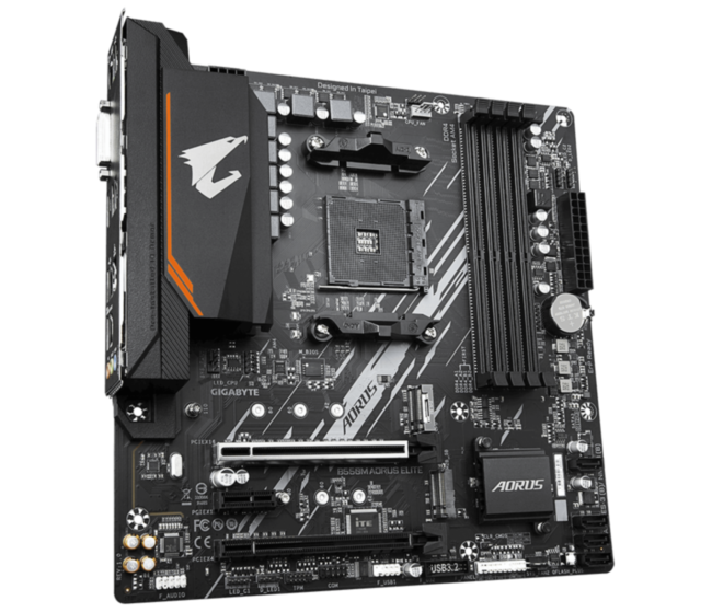 Материнская плата Gigabyte B550M AORUS ELITE (rev. 1.0)