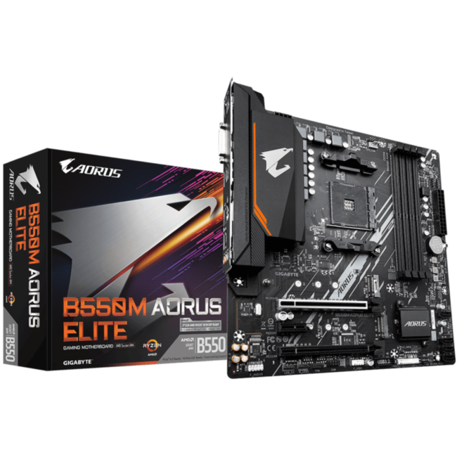Материнская плата Gigabyte B550M AORUS ELITE (rev. 1.0)