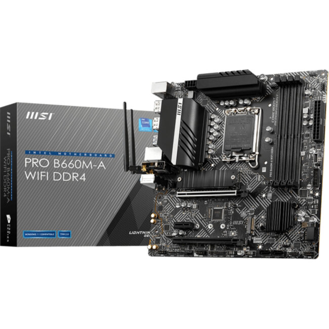 Материнская плата MSI PRO B660M-A WIFI DDR4