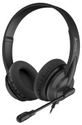 Наушники с микрофоном A4Tech HU-10/USB/BLACK Наушники с микрофоном A4Tech HU-10/USB/BLACK