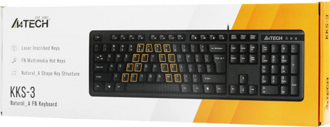 Клавиатура A4Tech KKS-3 Клавиатура A4Tech KKS-3