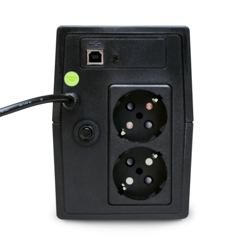 ИБП POWERMAN Back Pro 650 PLUS, линейно-интерактивный, 650ВА, 360Вт, 2 евророзетки с резервным питанием, USB, батарея 12В 7 Ач 1 шт., 298мм х 101мм х 142мм, 4.2 кг. POWERMAN Back Pro 650 Plus ИБП POWERMAN Back Pro 650 PLUS, линейно-интерактивный, 650ВА, 360Вт, 2 евророзетки с резервным питанием, USB, батарея 12В 7 Ач 1 шт., 298мм х 101мм х 142мм, 4.2 кг. POWERMAN Back Pro 650 Plus