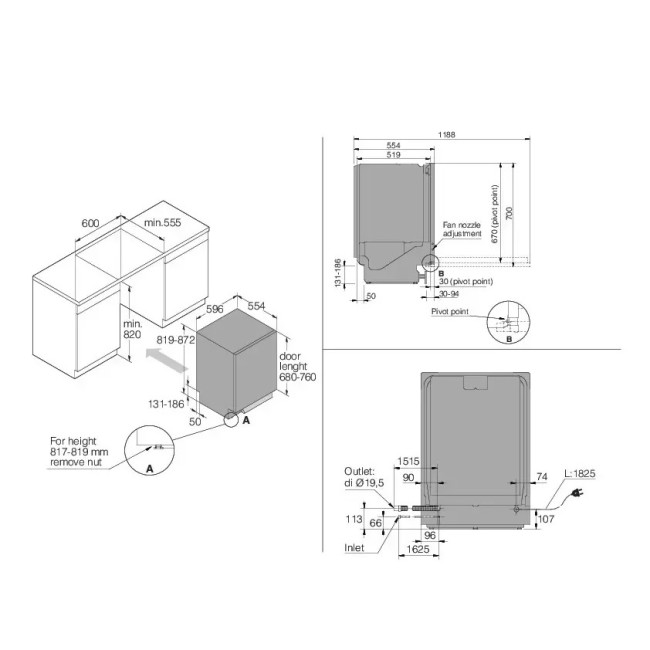 Встраиваемая посудомоечная машина ASKO ASKO DFI545V