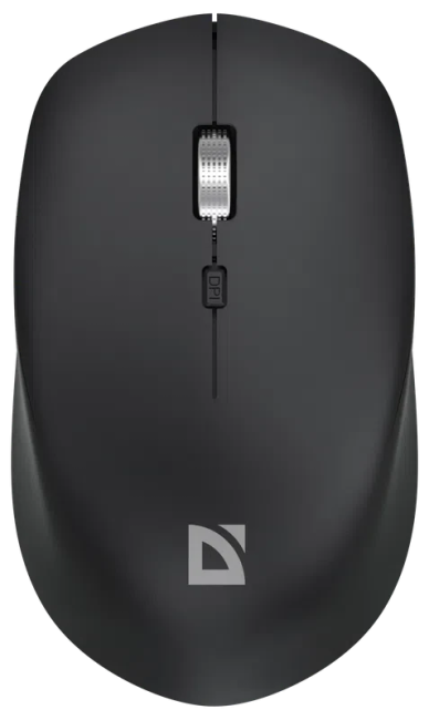 Defender Беспроводная оптическая мышь Velvet MB-406 черн,2.4ГГц+BT,1600dpi,4кн,АКБ Defender 52406