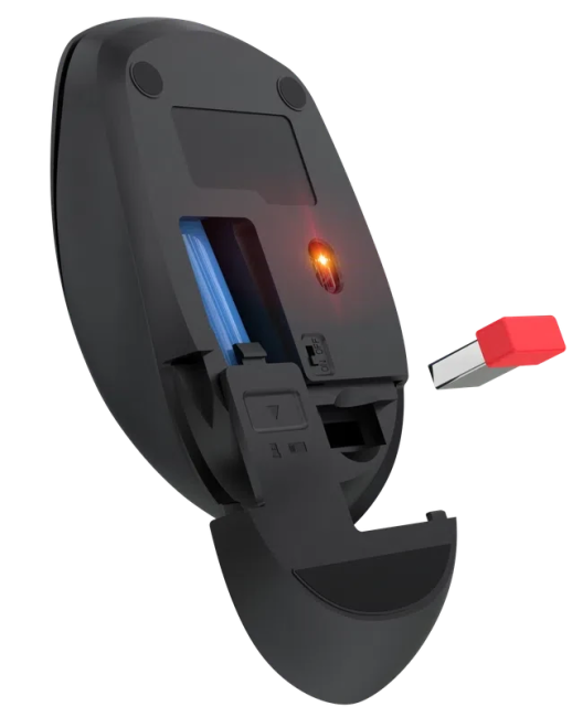 Defender Беспроводная оптическая мышь Velvet MB-406 черн,2.4ГГц+BT,1600dpi,4кн,АКБ Defender 52406