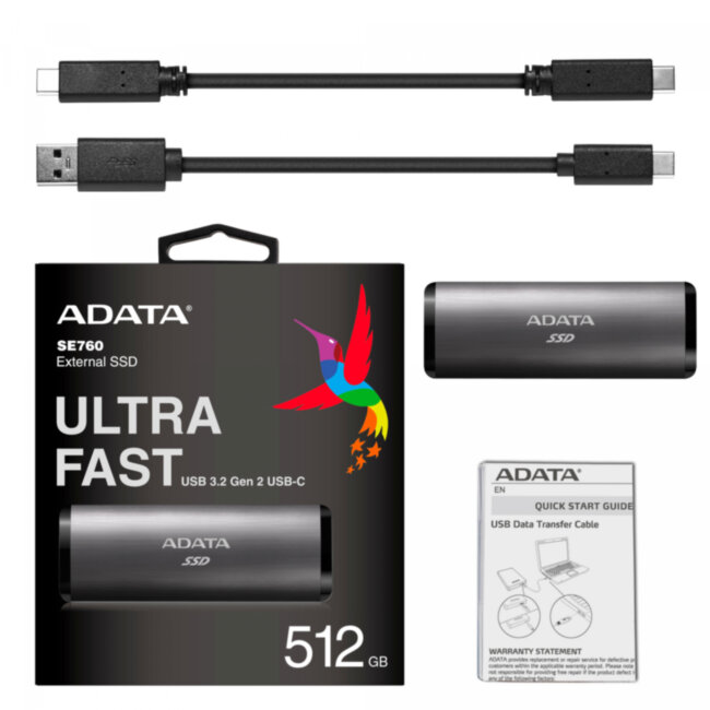 Твердотельный накопитель ADATA SE760