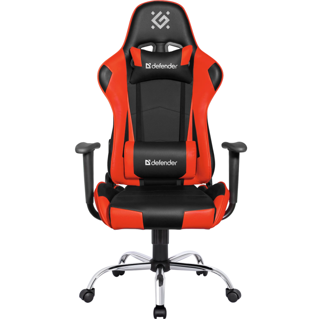 Defender Игровое кресло Azgard Черный/Красный,полиуретан,60мм Defender 64358 Defender Игровое кресло Azgard Черный/Красный,полиуретан,60мм Defender 64358