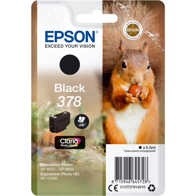 Картридж Epson C13T37814020 Картридж Epson C13T37814020