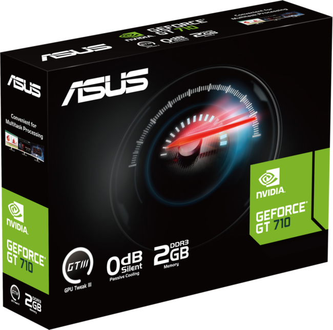Видеокарта ASUS GT710-SL-2GD3-BRK-EVO Видеокарта ASUS GT710-SL-2GD3-BRK-EVO