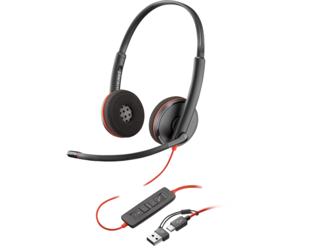 Гарнитура проводная Poly Blackwire 3220 (8X228A6)
