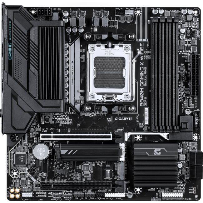Материнская плата Gigabyte B840M GAMING X WF6E Материнская плата Gigabyte B840M GAMING X WF6E