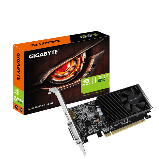 Видеокарта Gigabyte GT 1030 Low Profile D4 2G Видеокарта Gigabyte GT 1030 Low Profile D4 2G