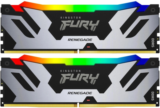 Память оперативная Kingston FURY Renegade RGB XMP KF572C38RSAK2-32