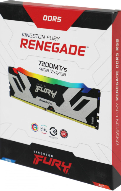 Память оперативная Kingston FURY Renegade RGB XMP KF572C38RSAK2-32