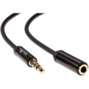 Кабель удлинит 3.5 Jack (M) - 3.5 Jack (F), 1м Telecom PRO <TAV7179M-1M> VCOM TAV7179M-1M