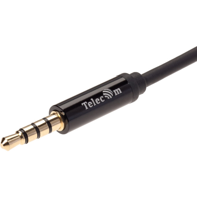 Кабель удлинит 3.5 Jack (M) - 3.5 Jack (F), 1м Telecom PRO <TAV7179M-1M> VCOM TAV7179M-1M