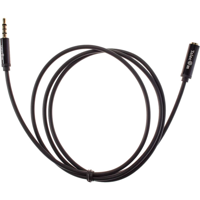 Кабель удлинит 3.5 Jack (M) - 3.5 Jack (F), 1м Telecom PRO <TAV7179M-1M> VCOM TAV7179M-1M