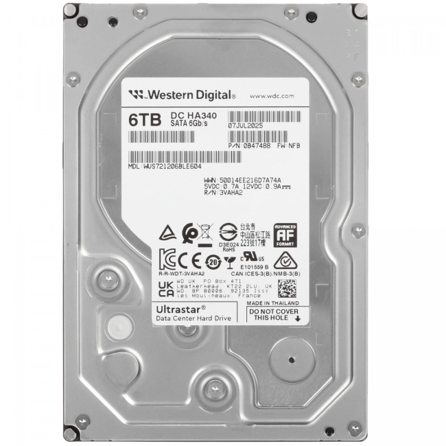 Жесткий диск серверный WD WUS721206BLE604 Жесткий диск серверный WD WUS721206BLE604