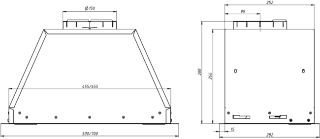 Вытяжка Franke VERA BK 52 Franke 305.0712.217