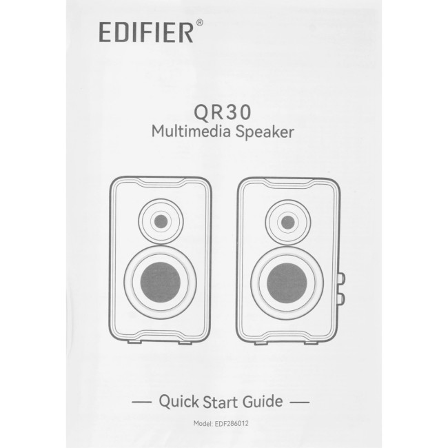 Акустическая система EDIFIER QR30 Чёрный Акустическая система EDIFIER QR30 Чёрный