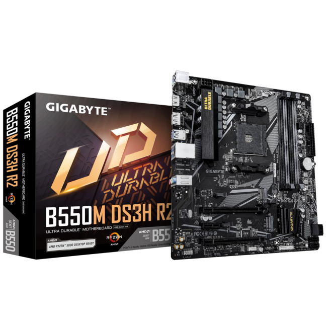 Материнская плата GIGABYTE B550M DS3H R2