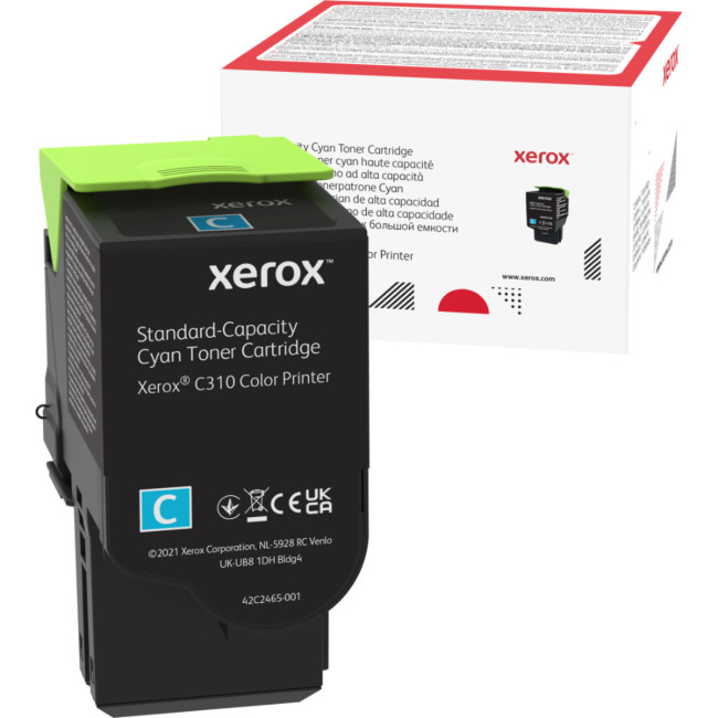 Тонер-картридж голубой Xerox 006R04361