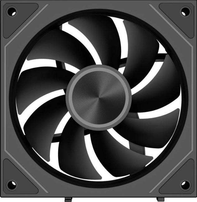 Вентилятор для корпуса PcCooler F3X120-BKAC012-GL Вентилятор для корпуса PcCooler F3X120-BKAC012-GL