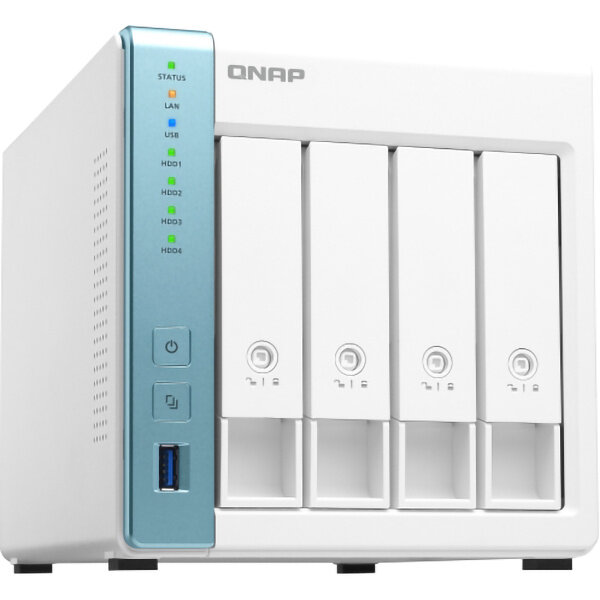 Сетевое хранилище без дисков QNAP D4 (Rev. B)