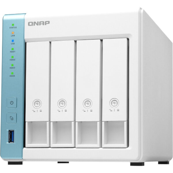 Сетевое хранилище без дисков QNAP D4 (Rev. B)