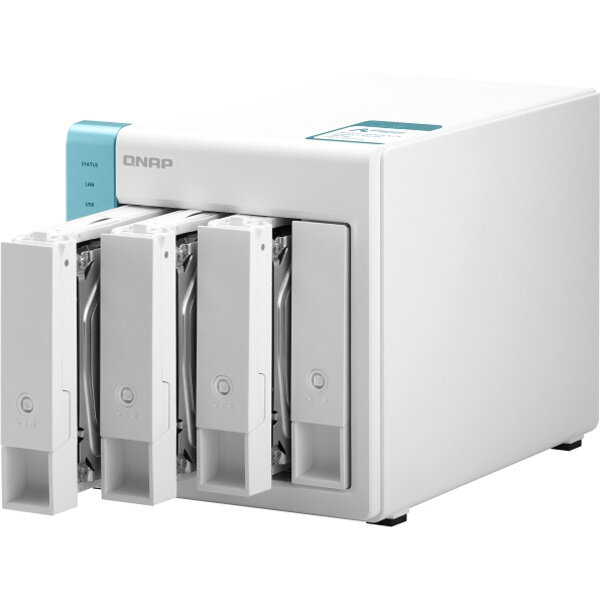 Сетевое хранилище без дисков QNAP D4 (Rev. B)