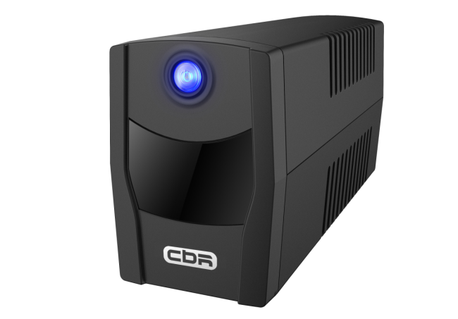 Башенный линейно-интерактивный ИБП CBR QTM-650T-2F-LCUC