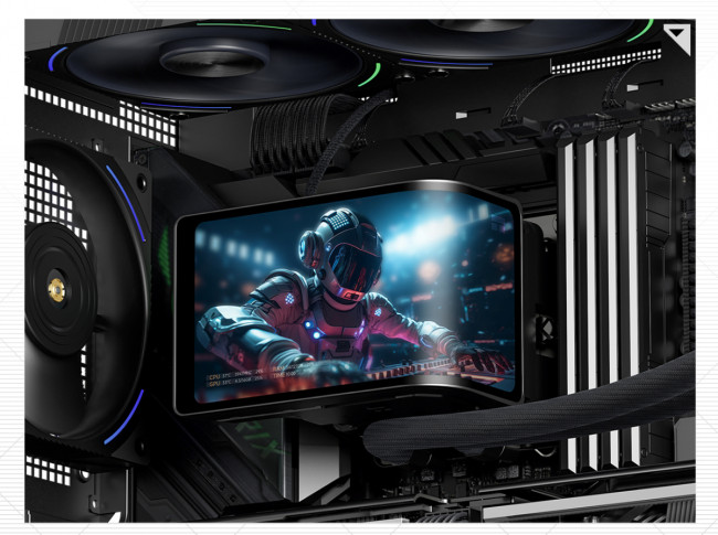 Водяное охлаждение для процессора Thermalright Wonder Vision 360 Turbo Black Водяное охлаждение для процессора Thermalright Wonder Vision 360 Turbo Black