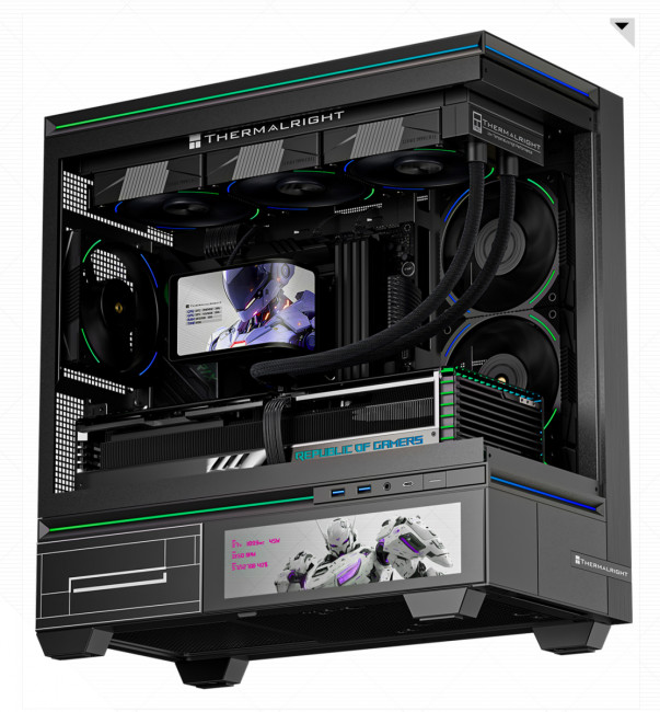 Водяное охлаждение для процессора Thermalright Wonder Vision 360 Turbo Black Водяное охлаждение для процессора Thermalright Wonder Vision 360 Turbo Black